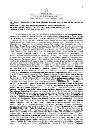 ATA OFICIAL 13 10 2021