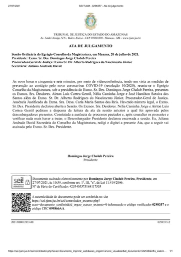 Ata de 20/07/2021