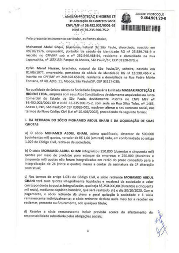 PREGÃO ELETRÔNICO Nº 002/2021 - HABILITAÇÃO - DOCUMENTOS COMPLEMENTARES - ITEM 7 - MASSAR PROTEÇÃO