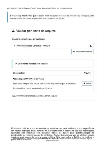 PREGÃO ELETRÔNICO Nº 030/2026 - VALIDAÇÕES - ANUNCIACAO REPRESENTACOES E NEGOCIOS LTDA