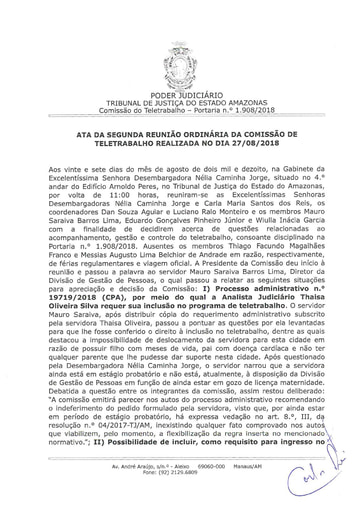 Ata - 2ª Reunião