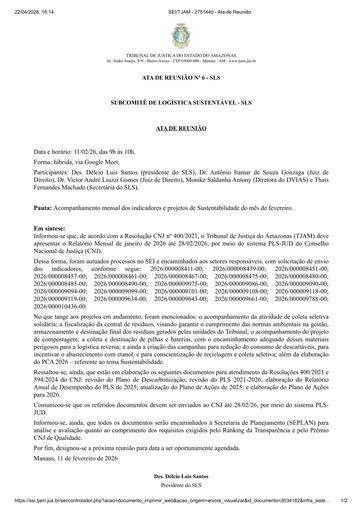 Ata de Reunião - 11/02/2026