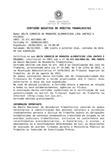 PREGÃO ELETRÔNICO Nº 026/2021 - DOCUMENTAÇÃO - BAIXADOS SICAF E SITE - G1,2,4,8,11 - DELTA