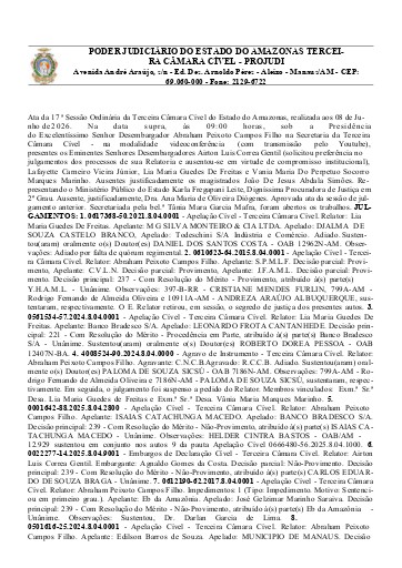 Ata da Sessão de 08.06.2026